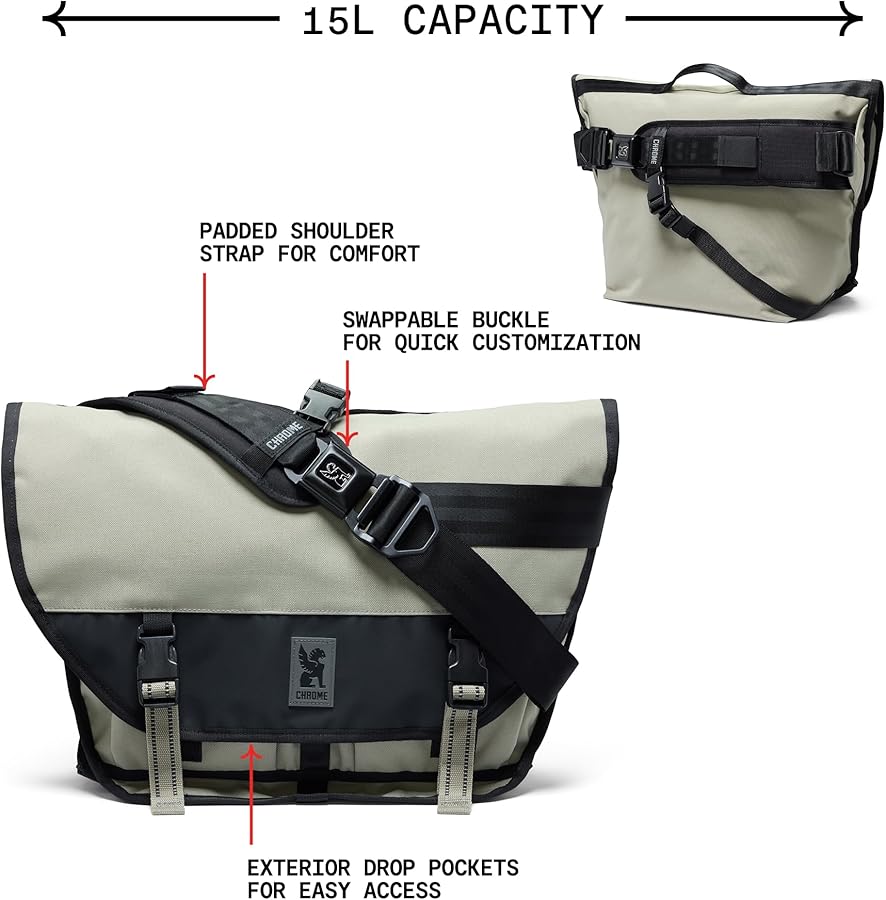 Amazon | [クローム] メッセンジャーバッグ CTZ 15L MESSENGER/シー