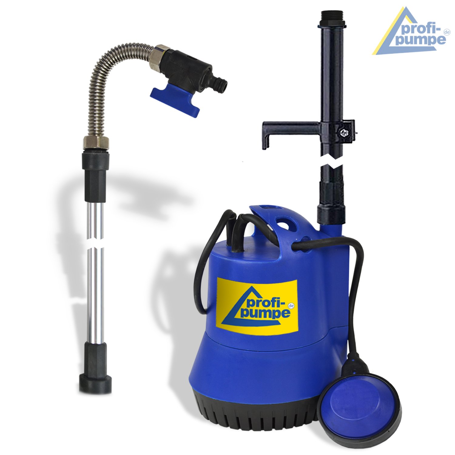 POMPA SOMMERSA ACQUE CHIARE - POMPA A IMMERSIONE ACQUE CHIARE - BARILE D'ACQUA PIOVANA - CONTENITORE D'ACQUA PIOVANA 350Watt REGEN-STAR SUPER 350 con cestino filtro e cavo da 19 m