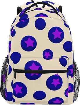 Blue Blueberry Kids Backpack for Boy Girl Bookbag School Bag Daypacks for Women 23101612