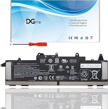 DGFTB SX03XL 45Wh Laptop Battery for HP ProBook x360 435 G7 435 G8 Series SX03045XL 996QA176H HSTNN-DB9S HSTNN-DB9P HSTNN-IB9D HSTNN-IB9I L77689-2B1 L77689-171 L77689-172 11.55V 3790mAh