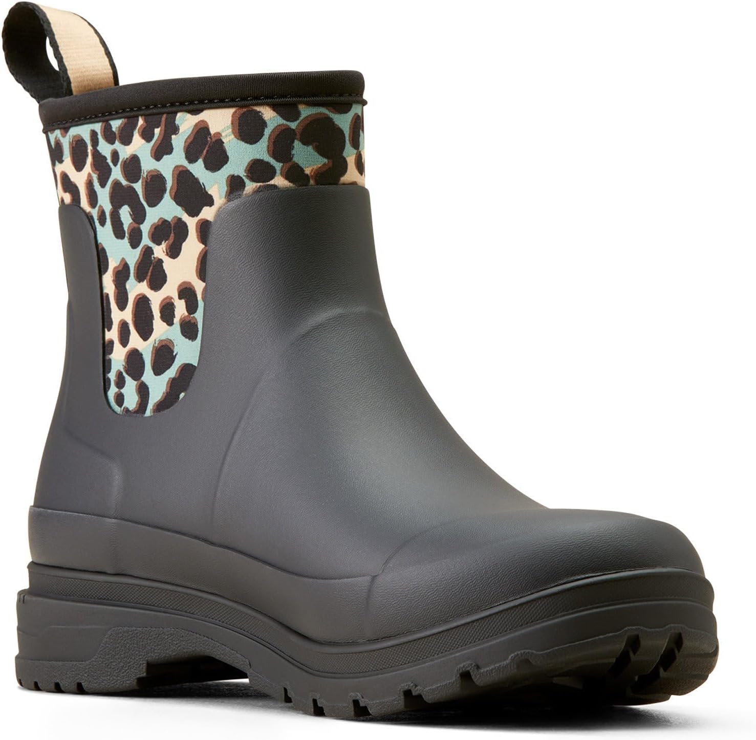 ARIAT Kelmarsh Shortie Rubber Boots Black 6 B (M)