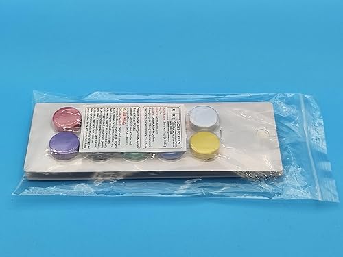 Miniatura 9 de Imán para nevera, paquete de 20 imanes de 10 colores, mini imanes fuertes para pizarra blanca, casillero y mapa, coloridos imanes redondos lindos