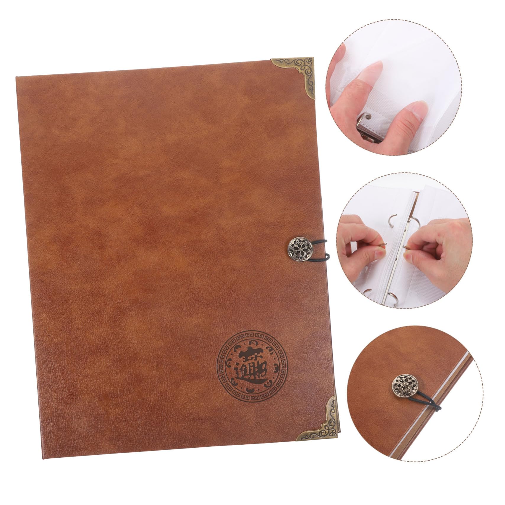 Album De pour Et Cahier De Rangement Numismatique avec Pages pour Et Pages pour Monnaies Design Transparent Pratique pour Vos Objets De Valeur