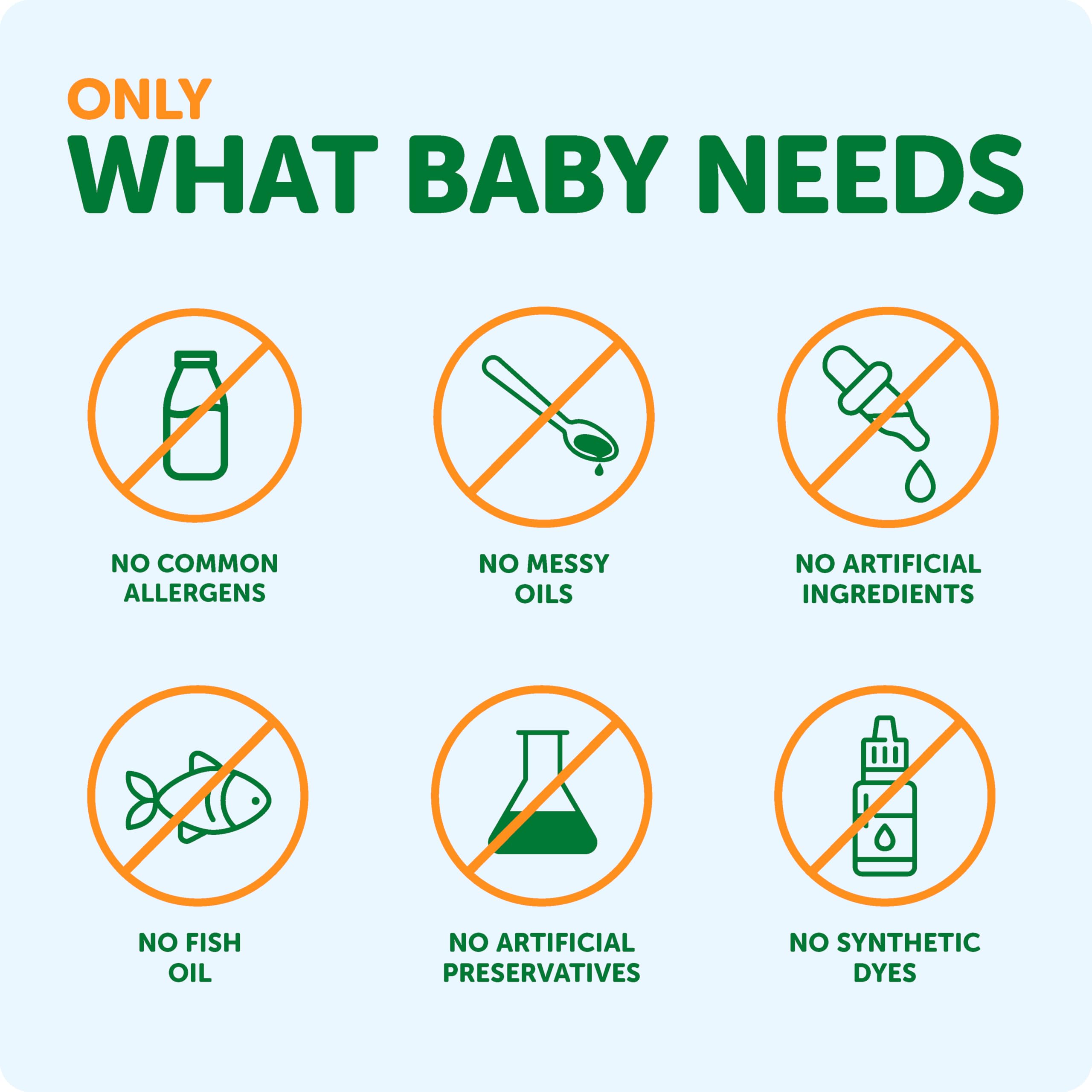 Ddrops Baby Algae DHA + ARA, 30 Sprays — Amazon image 3