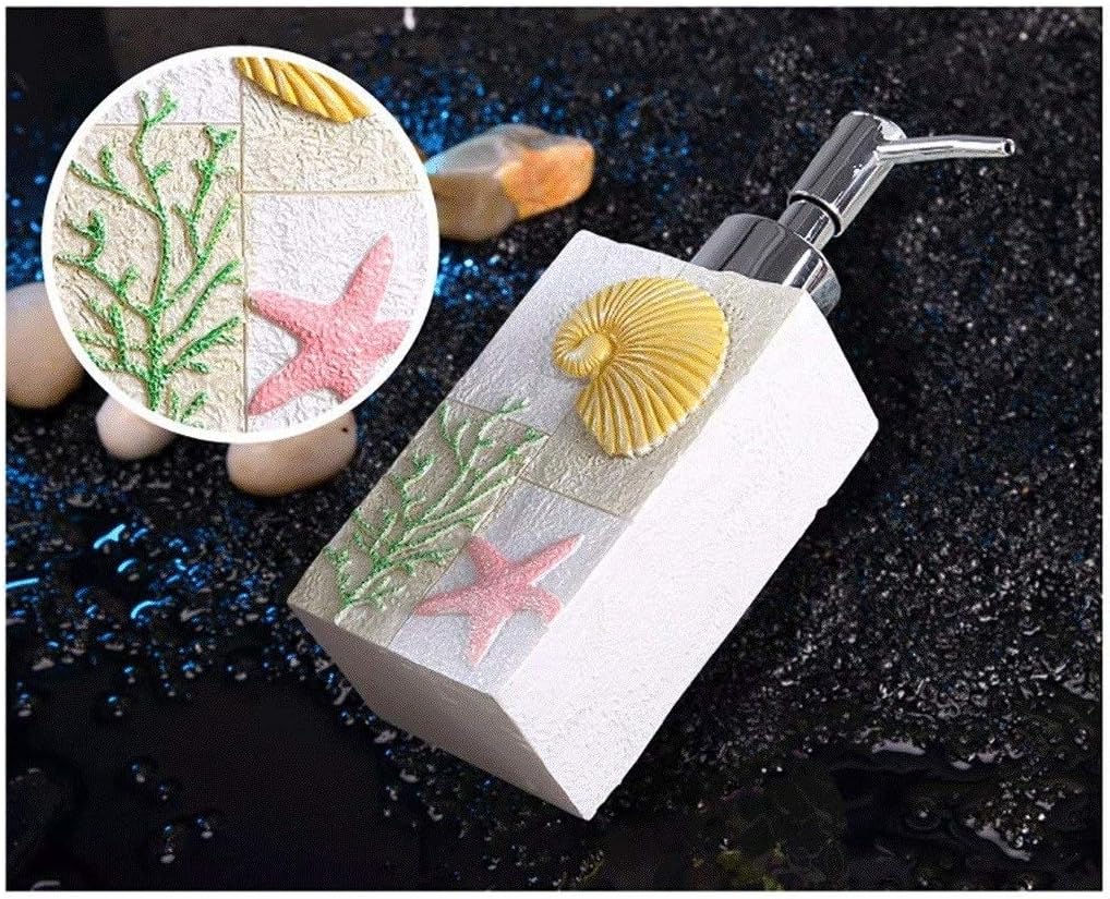 Soap Dispenser, Square Countertop, Suitable for All Kinds Liquid or Lotion in Bathroom