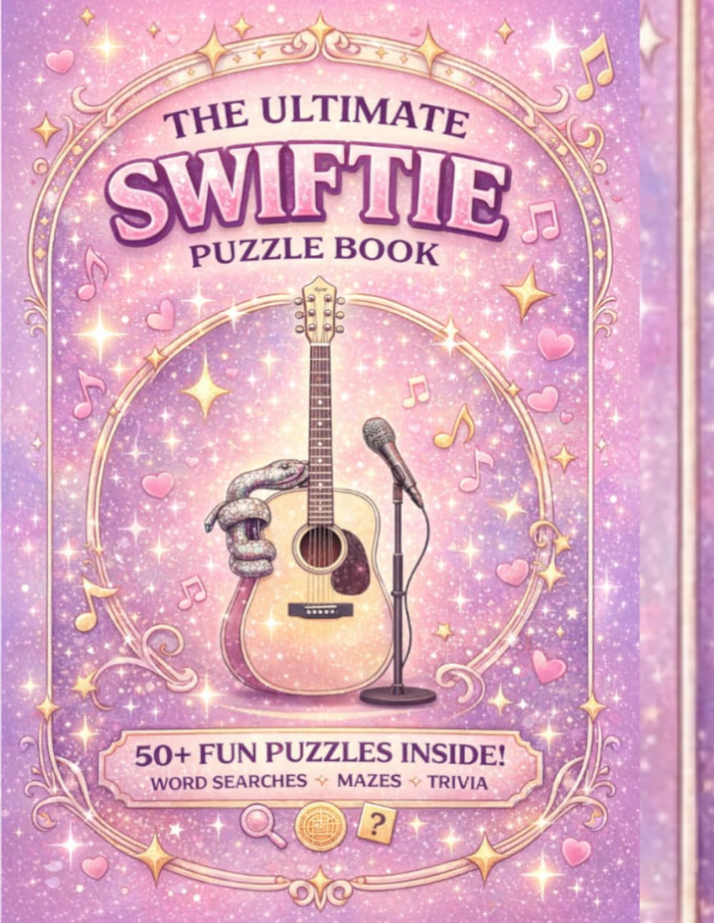 The Unofficial Eras Activity & Puzzle Book: An Unofficial Activity Guide for Swifties | Includes Word Search, Crosswords, Mazes, and Trivia from Every ... Music Fans (Music Icons Puzzle Book Series)