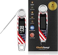Vista 10 de Finaltouch X10 Termómetro digital de carne de lectura instantánea, certificado NSF, resistente al agua, profesional, para cocinar, asar a