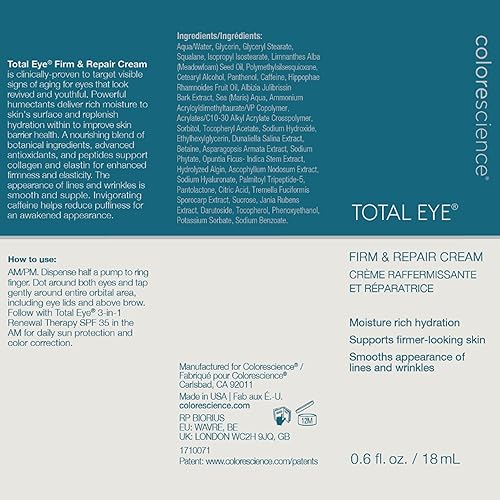 Miniatura 5 de Colorescience Total Eye Firm & Repair Cream, 6 fl. oz.