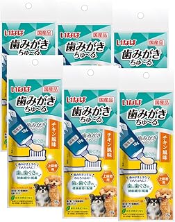 いなば 歯みがきちゅ~る 上級者用 チキン風味 18g 6個セット