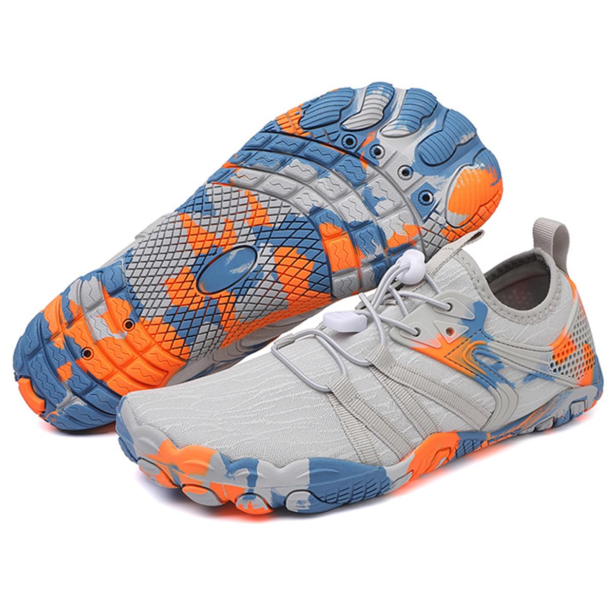 Escarpines Hombre Zapatillas de Descalzos Antideslizantes Secado Rápido Zapatos de Playa Transpirable para Natacion Acuaticas Piscina