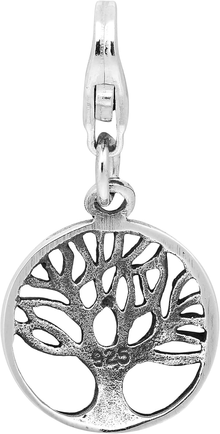 Miniatura 3 de AeraVida - Colgante de plata de ley 925, diseño de árbol de la vida