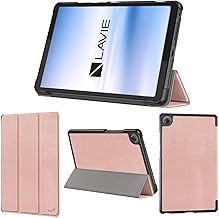 wisers LAVIE Tab T8 T0855/KAS PC-T0855KAS TAB08/H05 PC-TAB08H053 Tablet Case (Rose Gold) 8.7-inch Compatible (with Protective Film/Slim Type) Tablet Cover 2025 New Model
