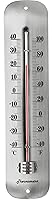 Vista 9 de Termómetro de pared grande de acero de alta calidad de 12 pulgadas para interiores y exteriores (precisión y diseño mejorados).