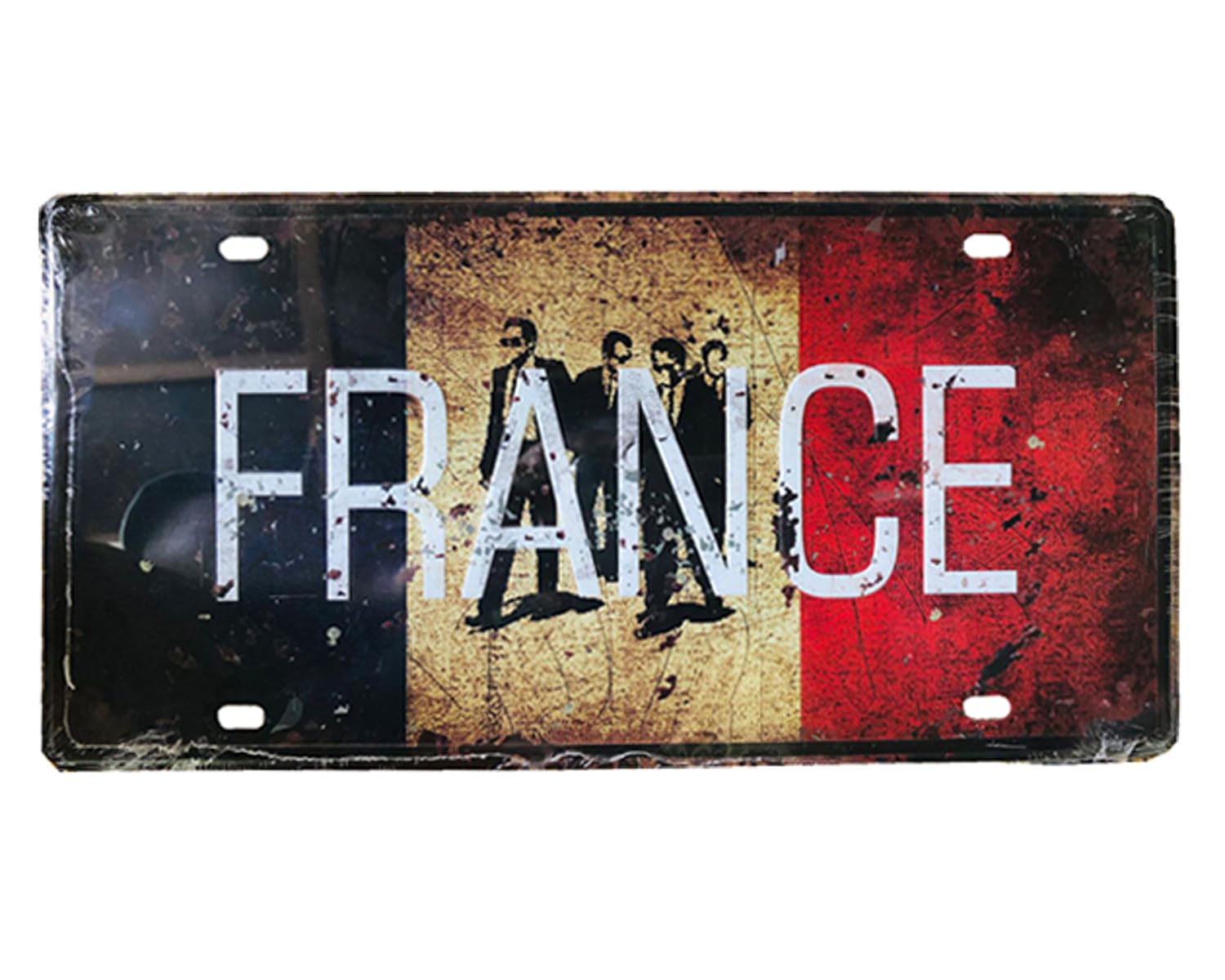 LINGWEI Wall Decoration Metal Poster Wall Plates, Car Plate Art Poster Metal Decoration For Hom Vintage Metal Tin Sign Poster Plaque Bar Pub Club Tavern Wall Home Retro Decor (Style-4)