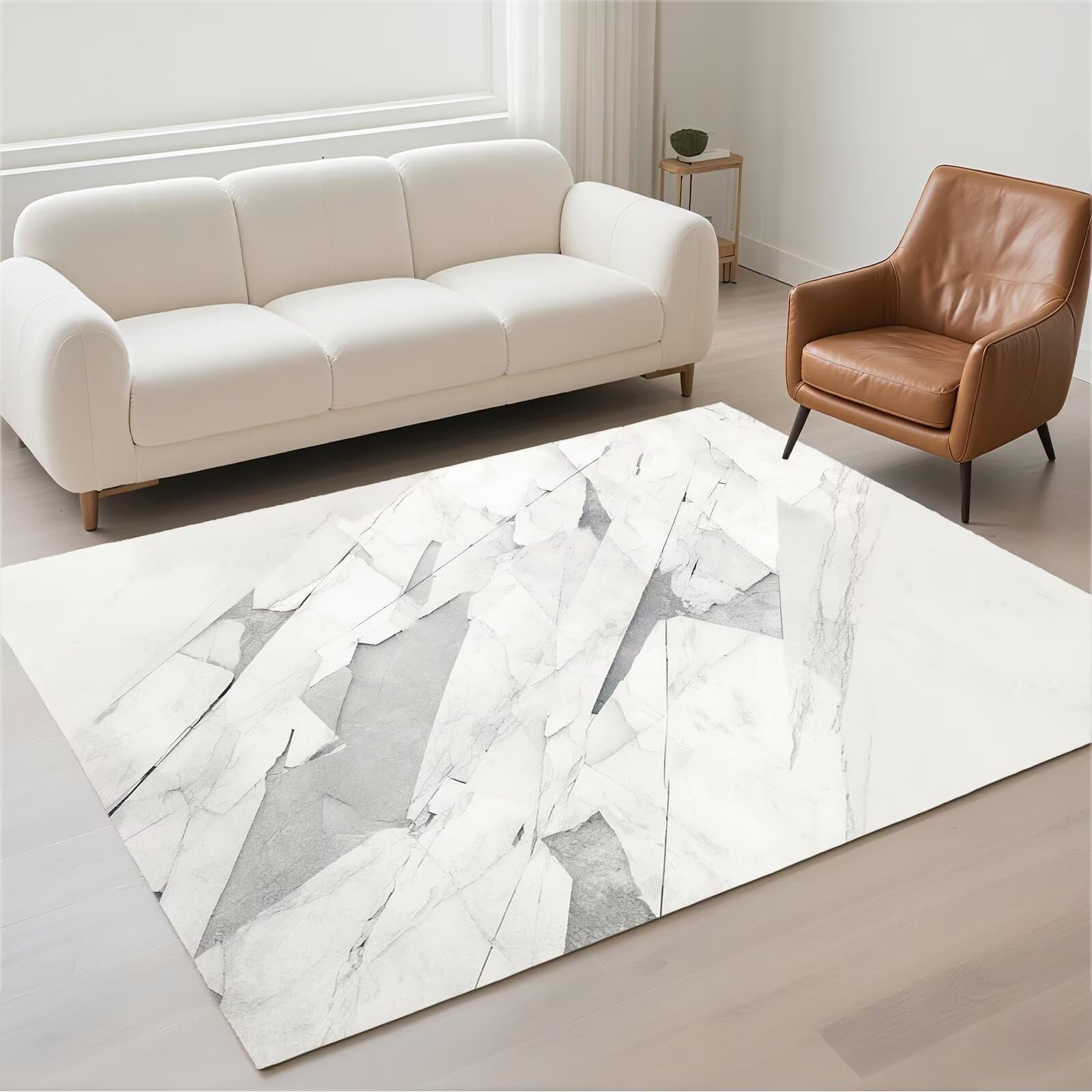 Tapis lavable en machine antidérapant et imperméable pour couloir et cuisine
