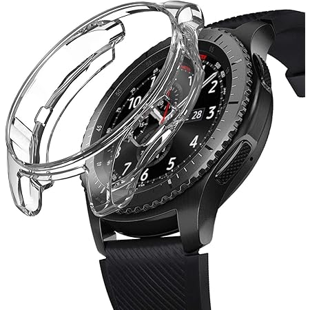 Amazon Co Jp Galaxy Gear S3 Classic Galaxy Watch 46mm ケース 耐衝撃 クリア 透明 Galaxy Watch 46mm 専用設計 Galaxy Gear S3 Frontier 対応 クリア 家電 カメラ