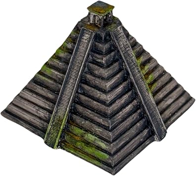 Chichen Itza Piramit Heykeli - Kukulkan Tap na  Replikas  - Mesoamerika Sanat  - Dekoratif Antik Maya Modeli