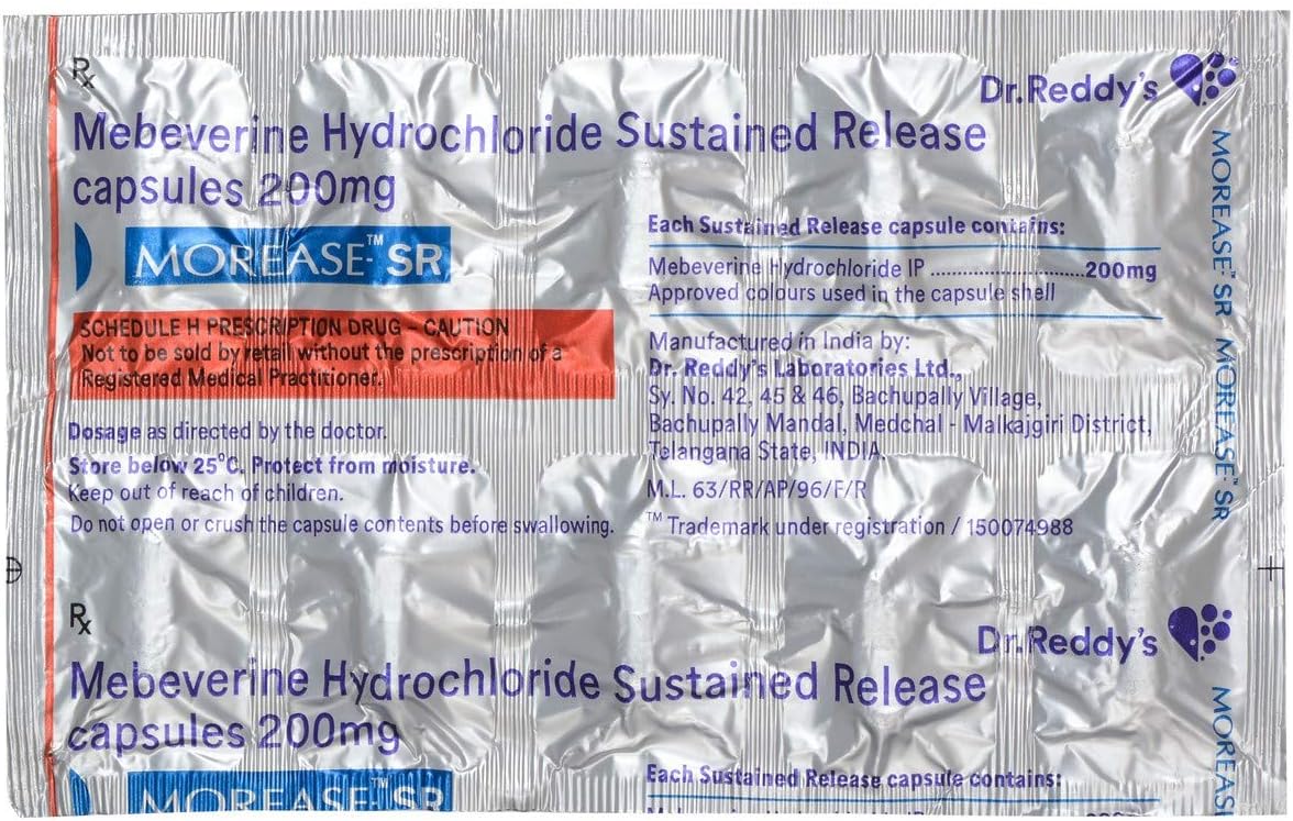 Morease - Sr 200mg - Strip of 10 Capsules