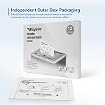 Wingwise 12-Pack Shredder Lubricant Sheets, 8.5 x 6 Inches, Sharpens Blades & Reduces Jams, Mess-Free Maintenance for All Shredders
