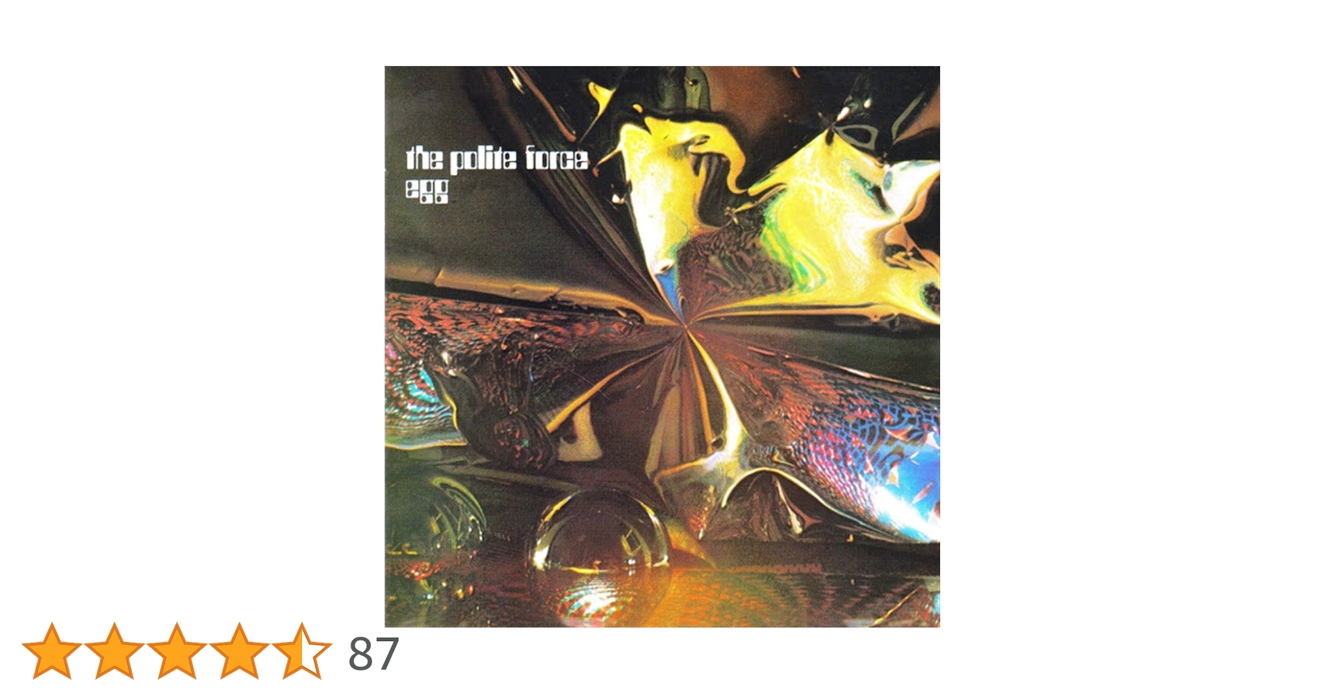 優雅な軍隊（THE POLITE FORCE） / エッグ（EGG） 帯付LP 優雅な軍隊（THE POLITE FORCE） / エッグ（EGG） 帯付LP