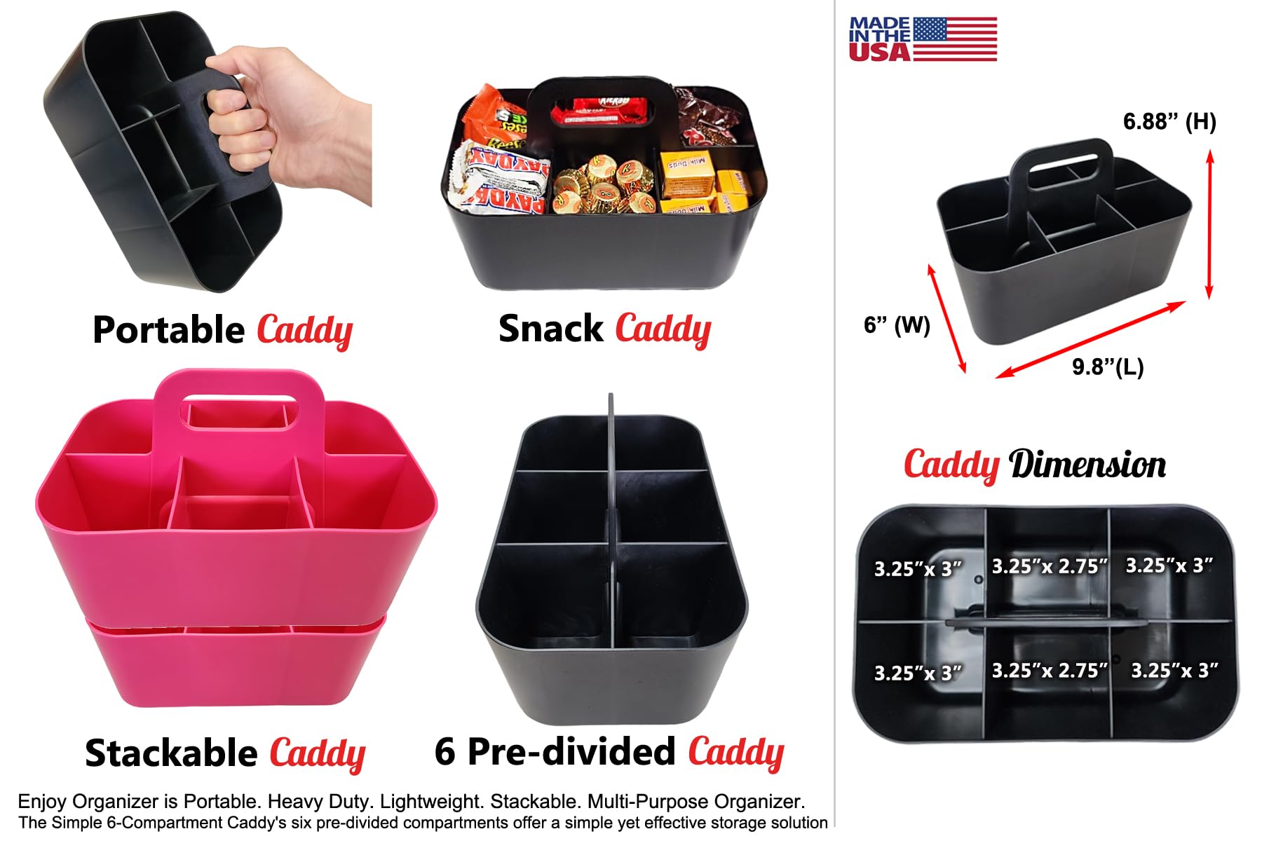 Amazon.com: Enjoy Organizer - Small Stackable and Portable