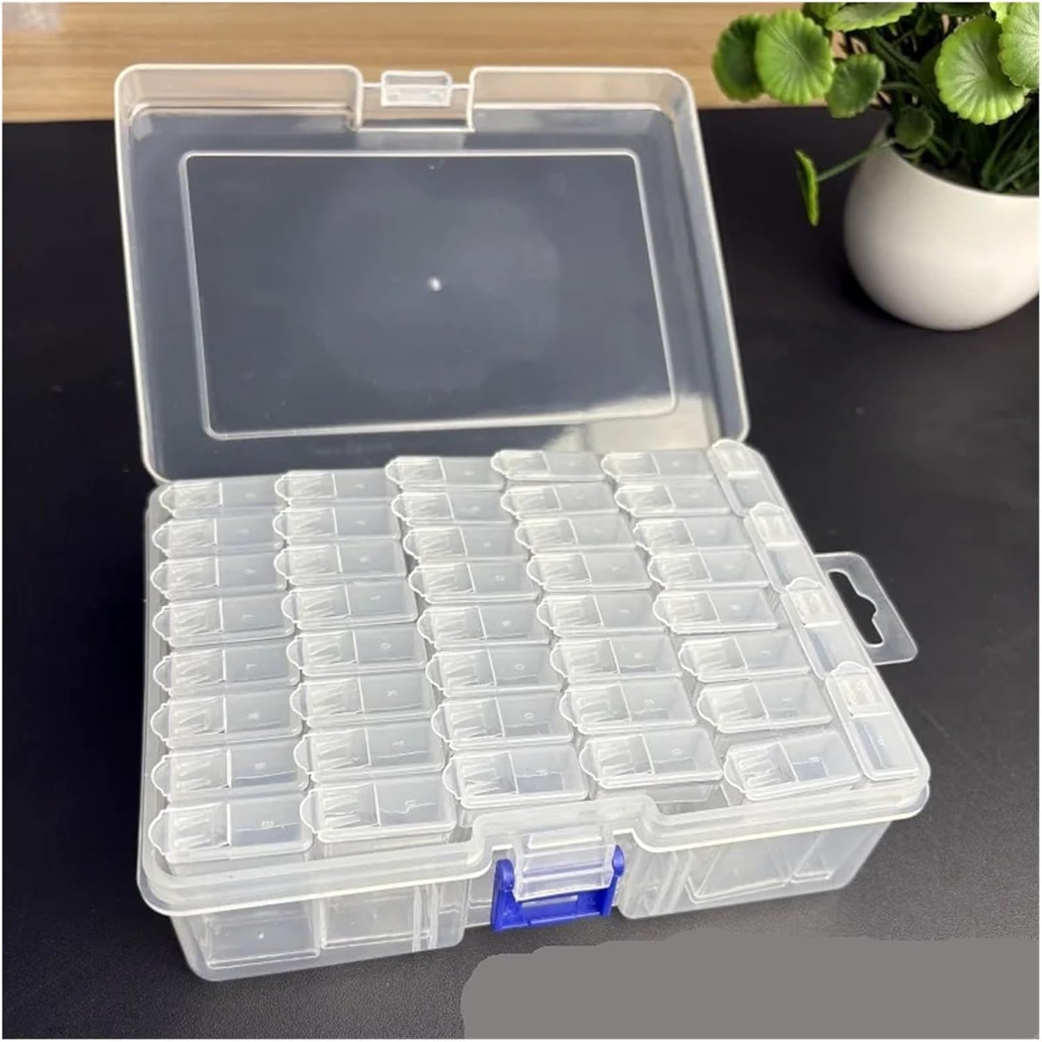 Sealed Diamond Painting Multi-grid Sub-bottle DIY Jewelry Accessories Nail Art Storage Box Earring Packaging