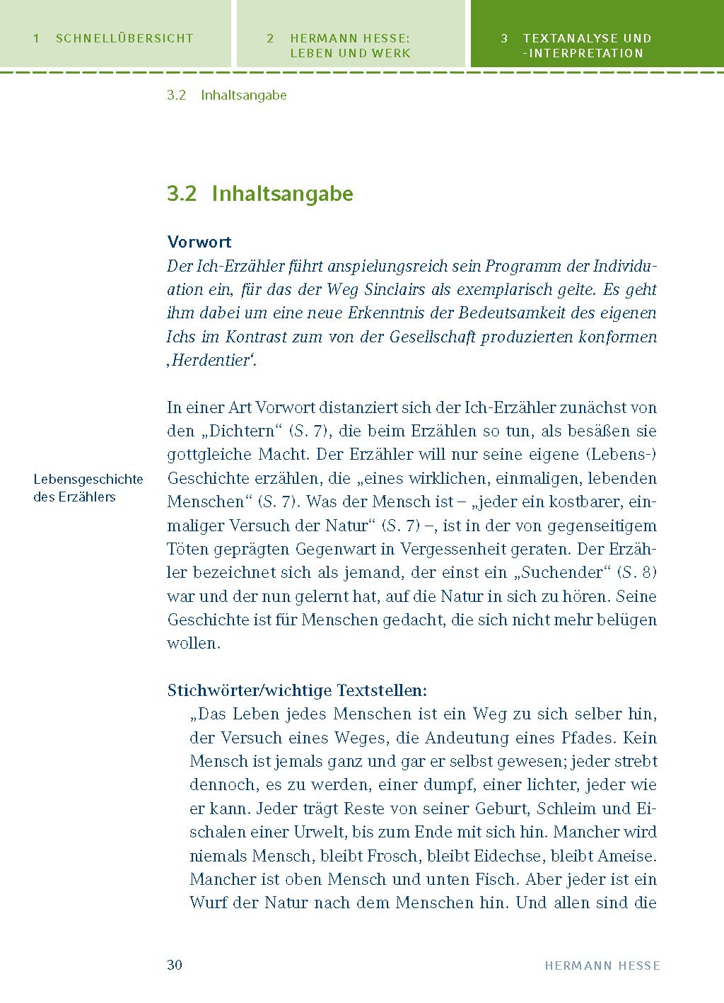 Demian von Hermann Hesse: Textanalyse und Interpretation mit ausführlicher Inhaltsangabe und Abituraufgaben mit Lösungen (Königs Erläuterungen und Materialien, Band 464)