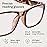 Gaoye 2-Pack of Reading Glasses - Blue-Light Filter, UV Protection - Readers with Rectangle Frames