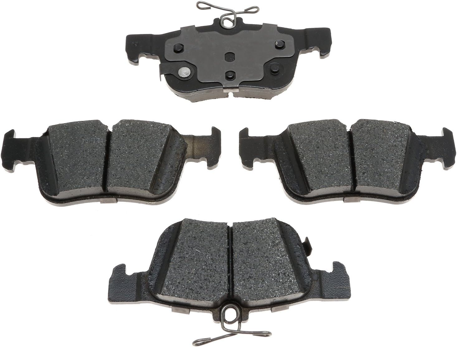 ACDelco Advantage 14D1665C (19325425) Ceramic Rear Disc Brake Pad Set