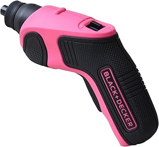 ブラックアンドデッカー(BLACK+DECKER) ホームドライバー 初心者向け DIY 電動工具 締付工具 家具組立て 3.6V ビット11種 付き CS3651LCP