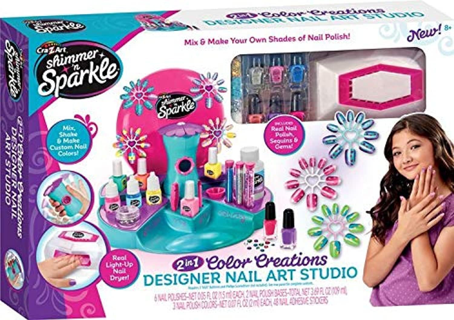 Ultimate Designer Nail Creation Studio 17331, Multicolor, 20-00216