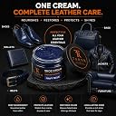 TANNR Navy Blue Shoe Cream Polish for Leather Shoes | Premium Leather Shoe Polish Wax | Restores Color, Long Lasting Shine & Leather Conditioner | Suitable for Shoes, Boots, Belts & Wallets, 50g gallery image