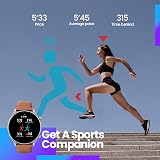 Amazfit GTR 3 Pro Smart Watch for Android iPhone with Bluetooth Call Alexa GPS WiFi, Men's Fitness Tracker 150 Sports Modes, 1.45”AMOLED Display, Blood Oxygen Heart Rate Tracking, Waterproof, Black