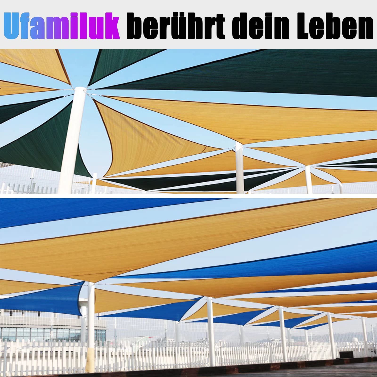 Toldo impermeable rectangular 1x2.5 m, toldo para balcón, protección contra la lluvia, 95 % protección UV, protección contra el viento, lona para jardín, terraza, exterior, camping, piscina, gris