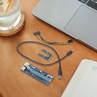 OSALADI PCI USB Portok Kártya, Külső Grafikus Kártya Laptophoz, PCIe GPU Bővítő 7