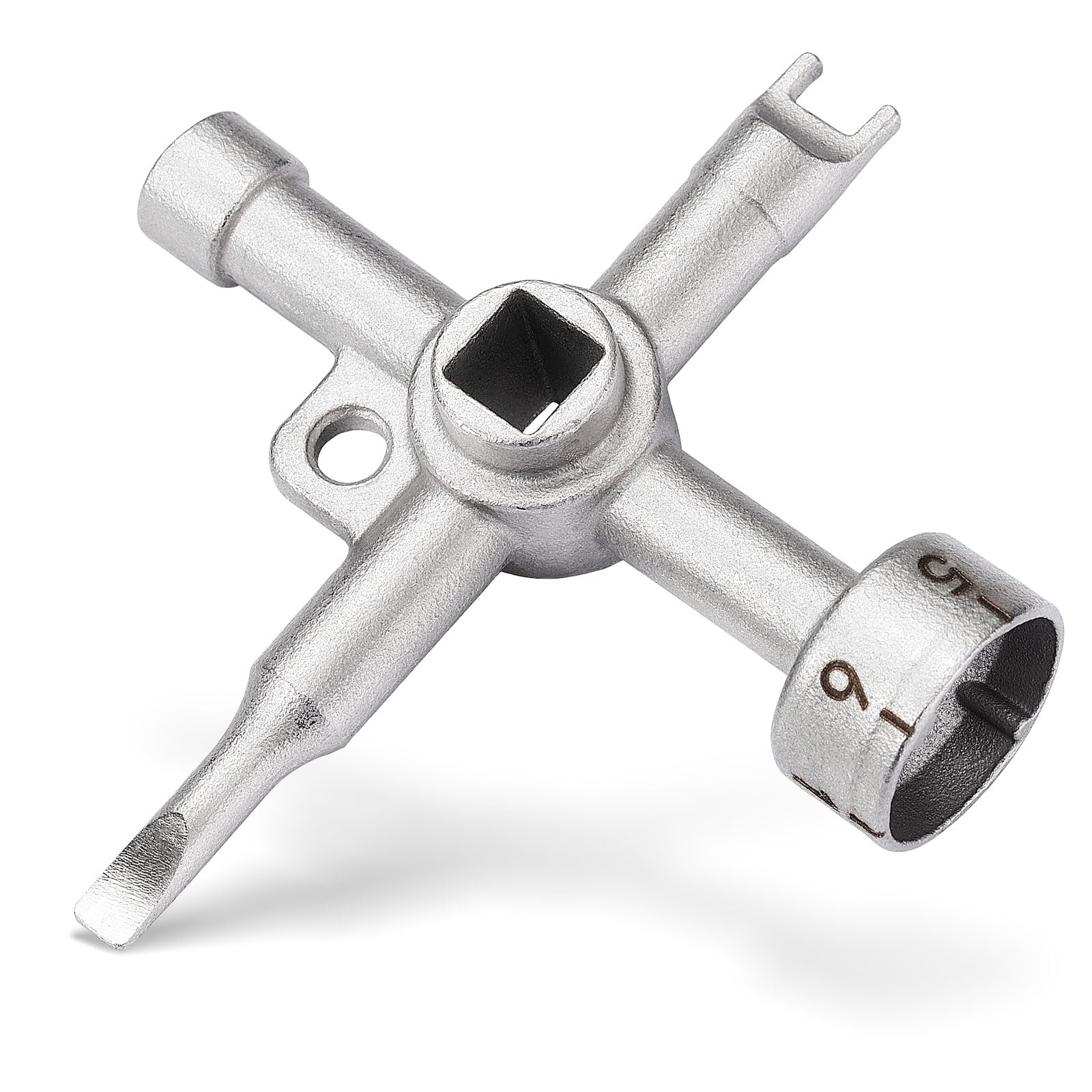 Litorange 304 Stainless Steel Radiator Square Key for Thermostatic Valve, Bleed Key