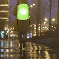 Sunshine smile Vízálló Hátizsák Esővédő Huzat Univerzális Regenschutz 7