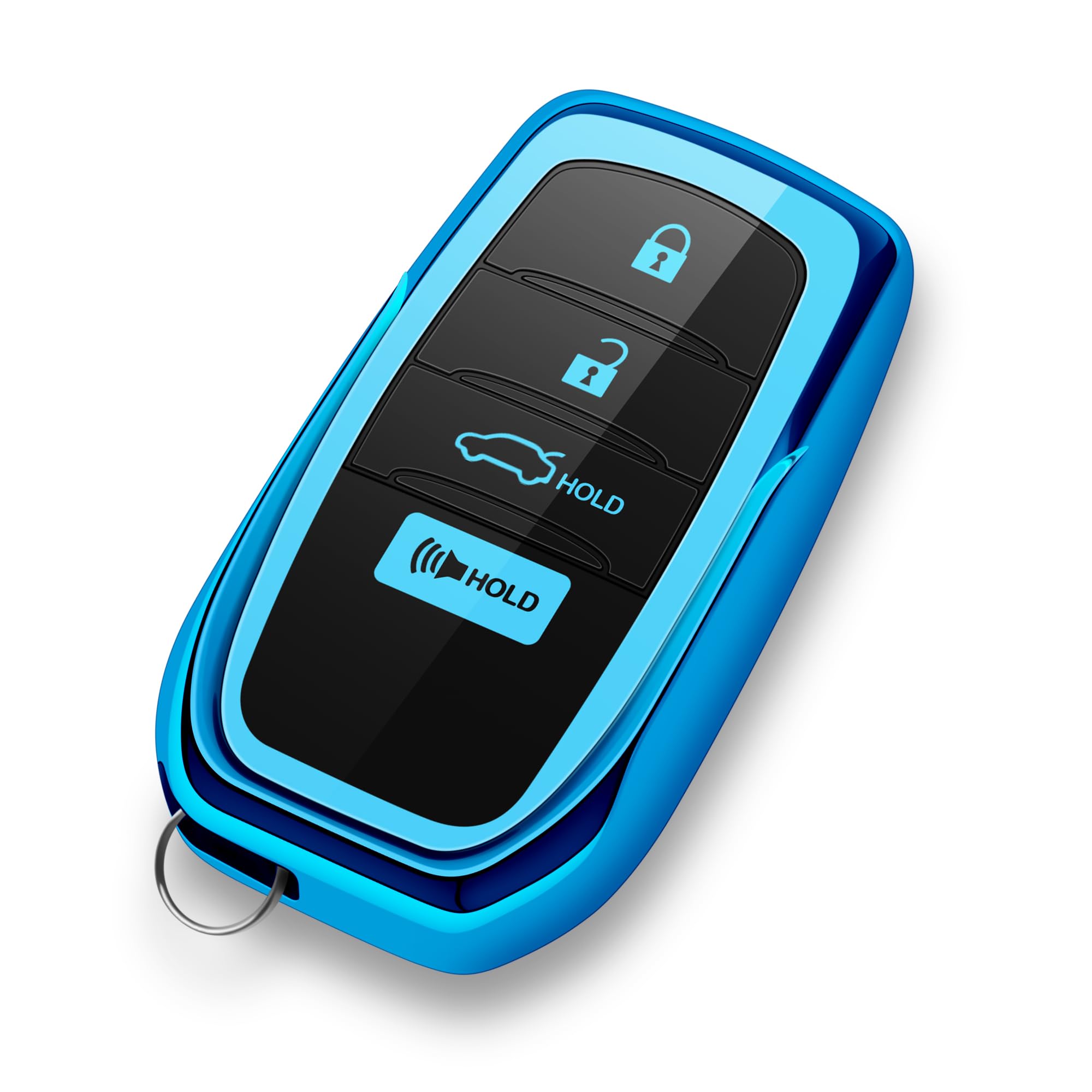 ZSPDACC for Toyota Key Fob Cover 2025 2026 2024 2023 Car Key Case Camry Corolla Crown Signia Grand Highlander Sequoia Tundra Venza Land Cruiser 4