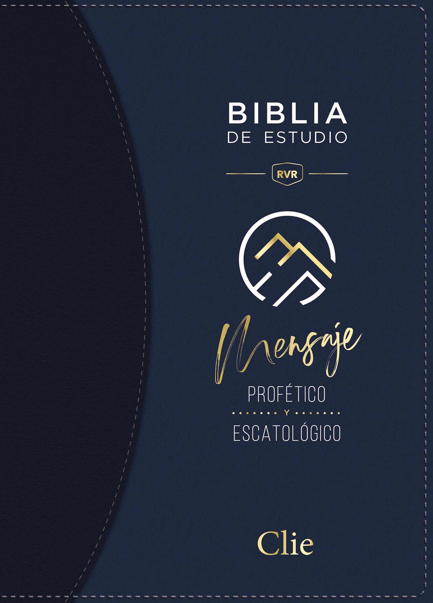 Biblia de Estudio Mensaje Profético y Escatológico Reina Valera Revisada con Excursus, Notas Proféticas, Contextuales, Doctrinales, Devocionales, ... Reina Valera Revisada, Piel fabricada