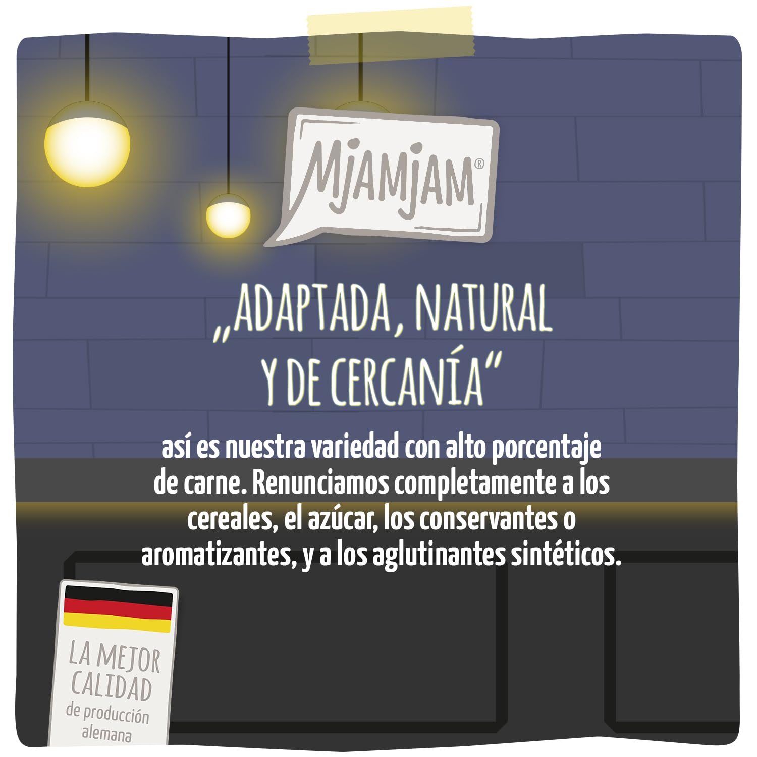 MjAMjAM - Deliciosa Bebida para Gatos - Cocktails – Carne de Pollo desmigada, 1 Paquete (1x40g), sin Cereales