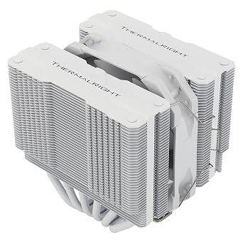 Thermalright Peerless Assassin 120 Mini White CPU Cooler with 6 Heat Pipes AGHP Technology 120mm PWM Fan 1500RPM Speed AMD AM4 AM5 Intel LGA 1851 1700 1150 1151 1200 2011 PC Cooler