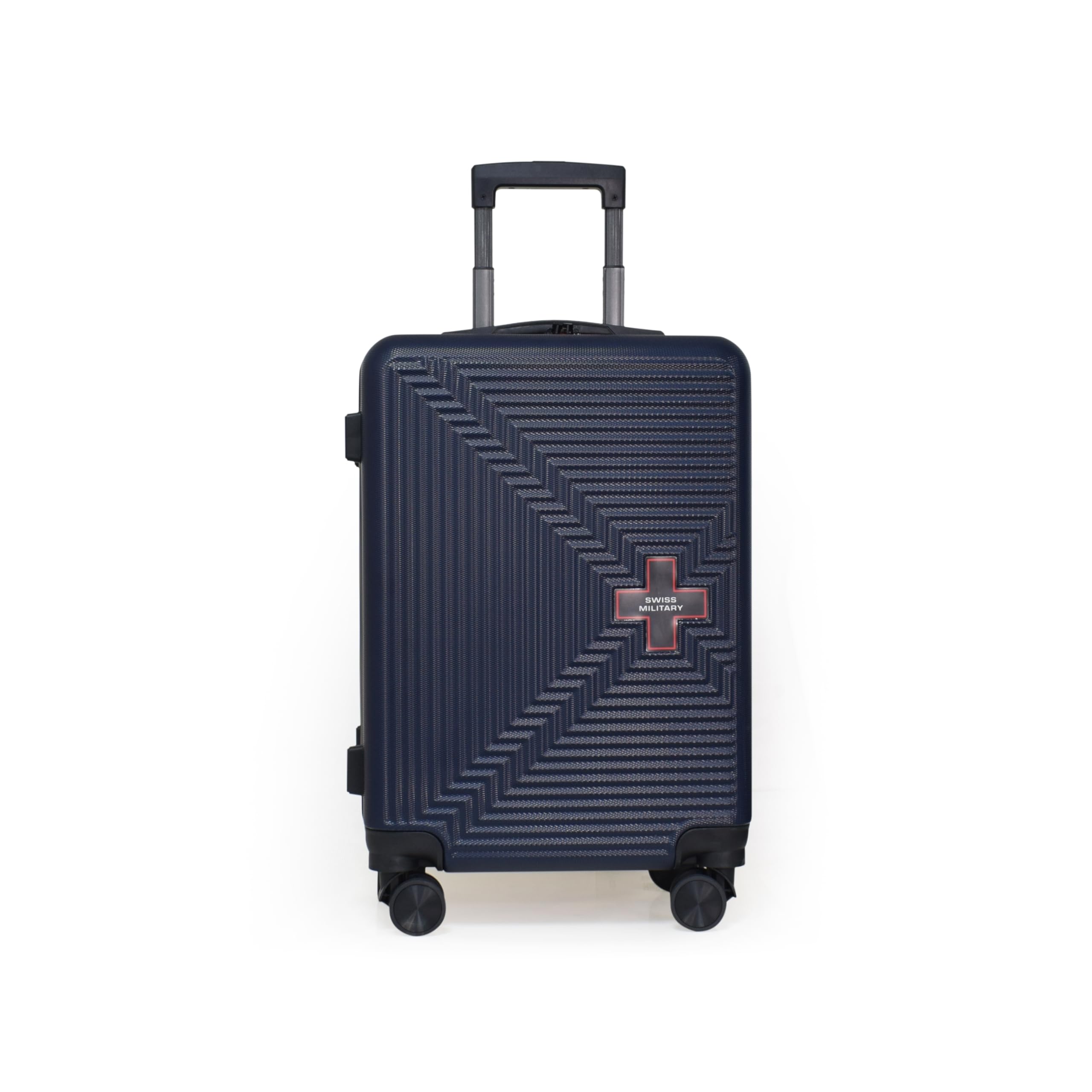 Mosaic Luggage Bag, Trolley Bag, Suitcase for Travel| Unique 3D Design, Durable ABS Body, Ergonomic 360° Rotatable Wheels, 75cms, 28 inches, 136L, Navy Blue-image-15