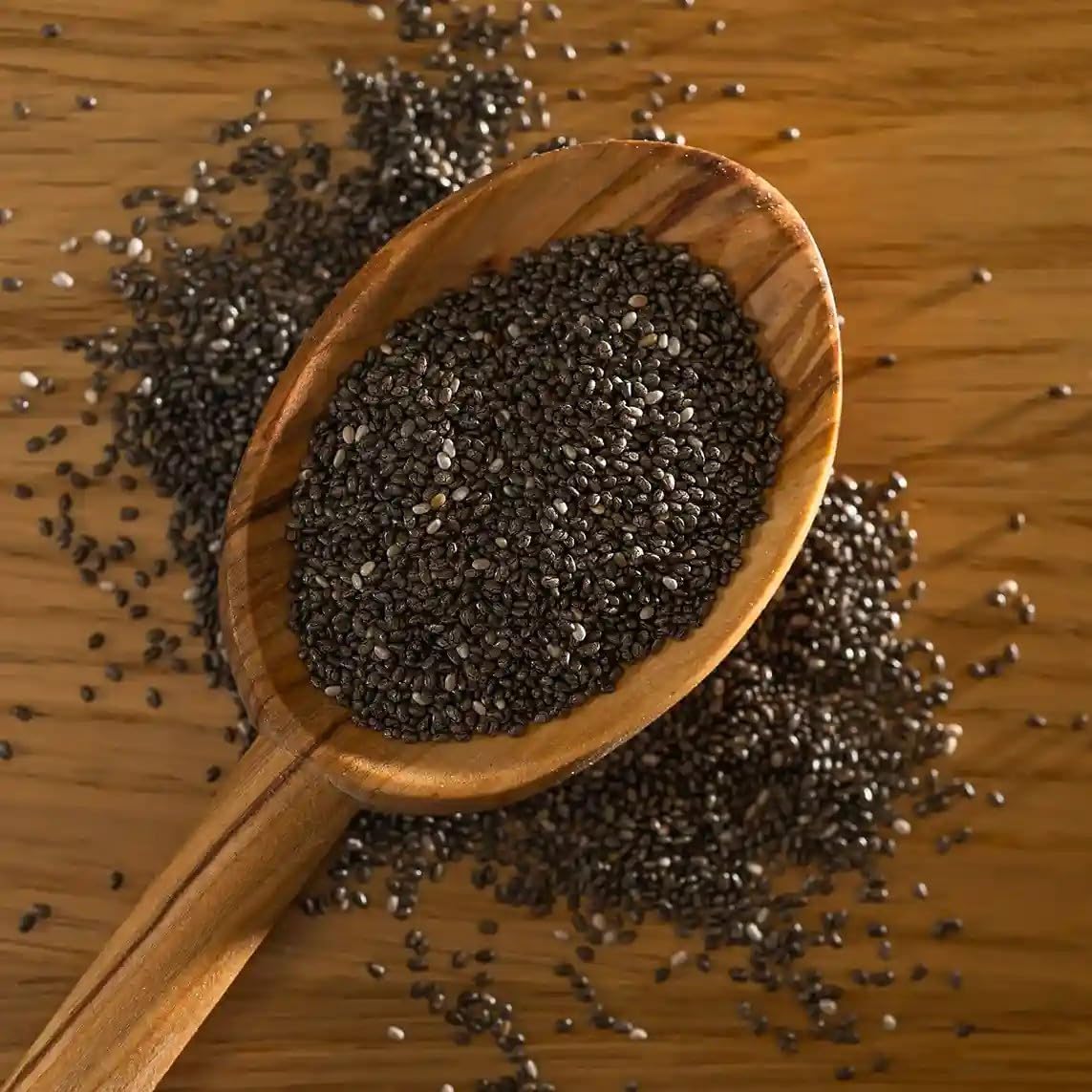 Semillas de Chía HSN 1Kg 100% Natural No-GMO Vegano Sin Gluten