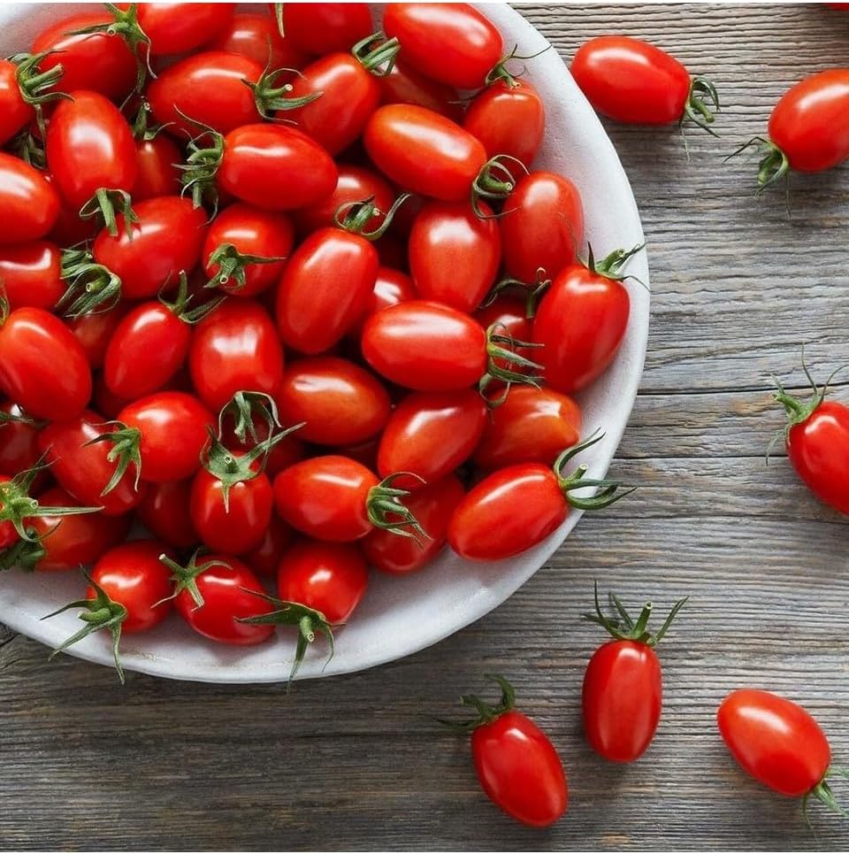 Mini Üzüm Cherry Domates Tohumu 10+ Tohum Saksı ve Balkon İçin