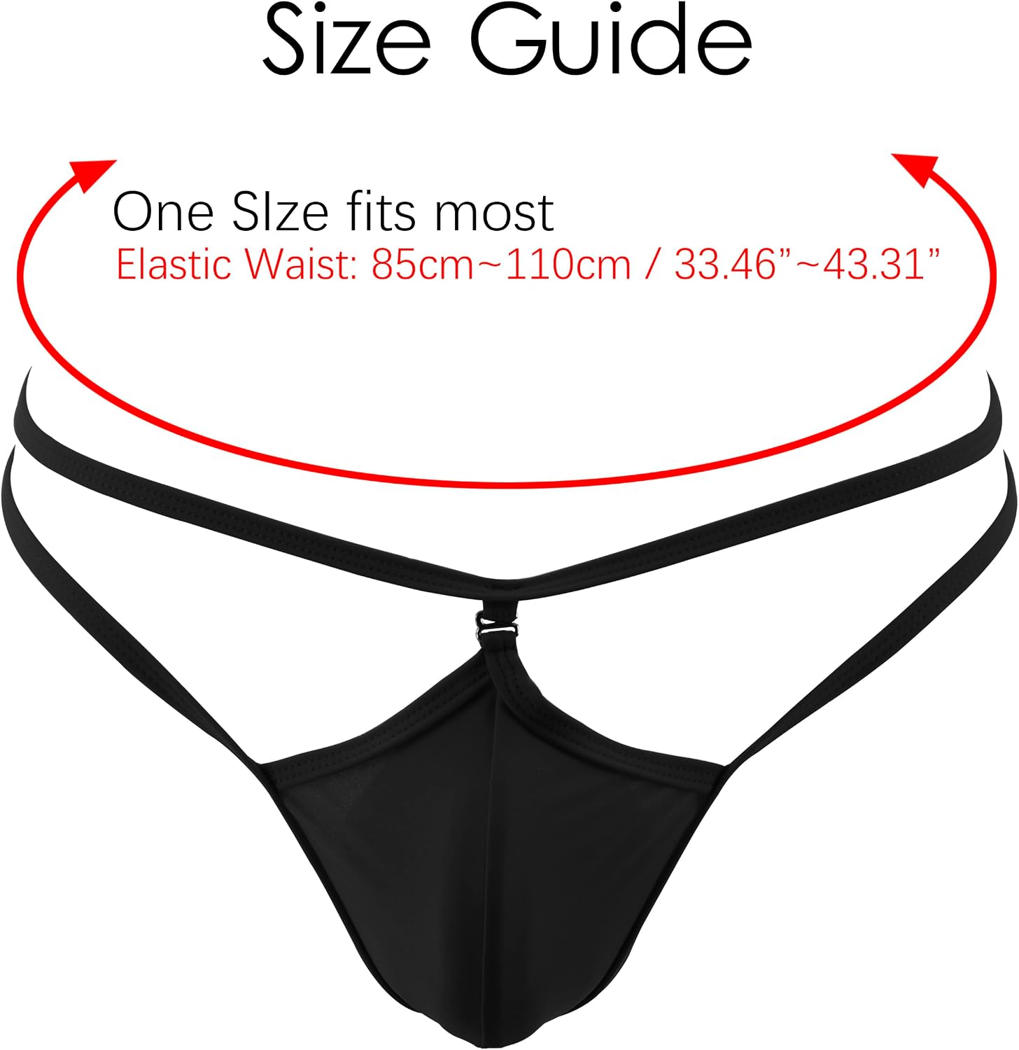 SHERRYLO Sexy Men String Thong Exotic Men's Underwear Thongs and G-strings G String for Man Jockstrap Mens Mankini Jockstraps