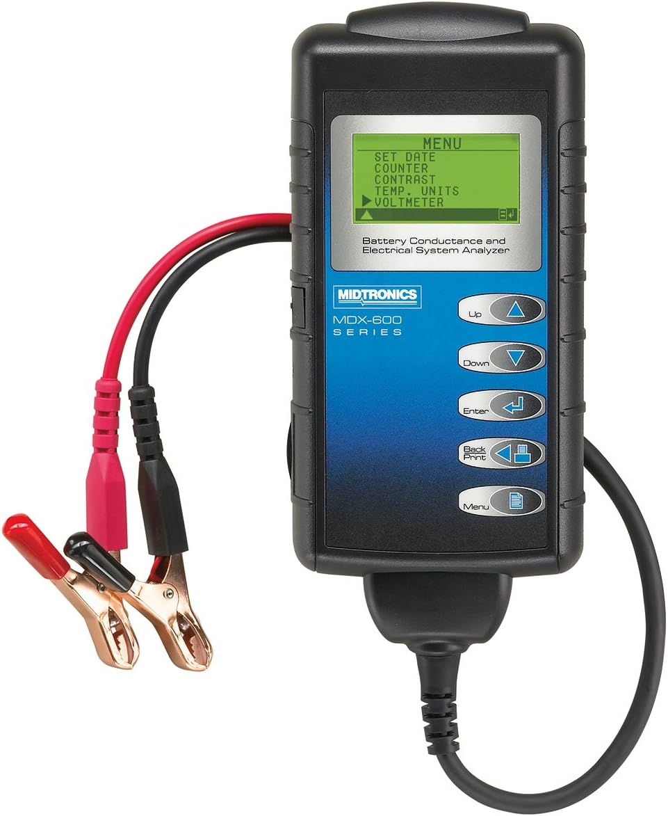 Midtronics mdx-645 Tester, 6/12 V Batteries, set of 1