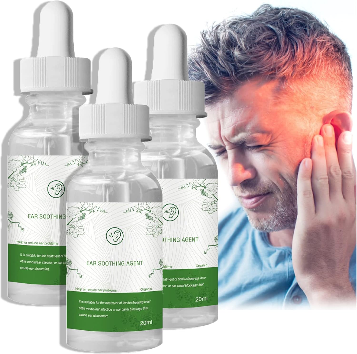 ARSICOR Organic Herbal Drops, Natural Organic Herbal Drops Tinnitus