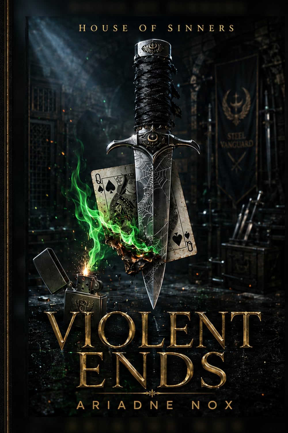 Violent Ends: A Dark Academia Secret Society Romance (House of Sinners Book 2)