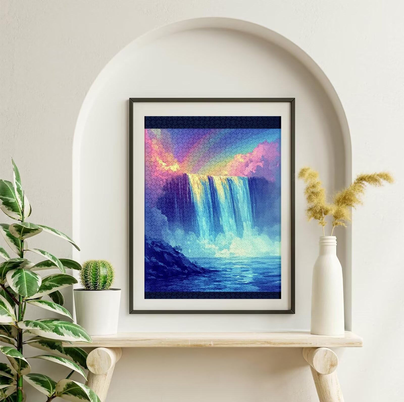 Puzzle 3000 sztuk Aurora, Jesienne puzzle 3000 sztuk dla dorosłych i nastolatków, drewniane puzzle z wykwintnym opakowaniem, rodzinne gry edukacyjne, prezenty świąteczne do domu H-6997