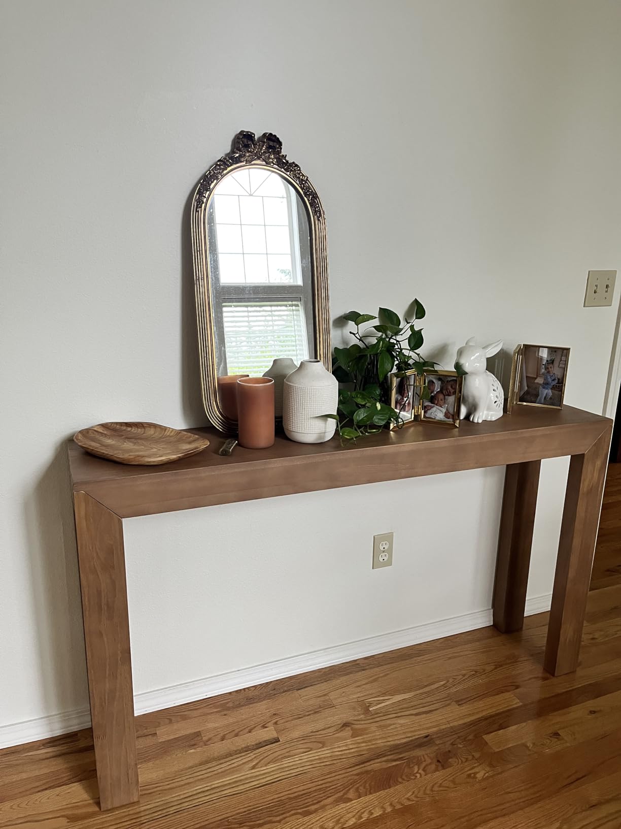 $25/mo - Finance Plank+Beam Modern Solid Wood Console Table, 56 Inch ...